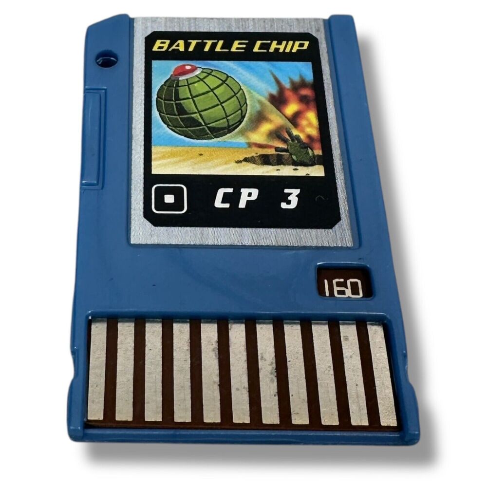 MegaMan Battle Chip CP 3 160 for‎ Mega Man PET 2004 Takara